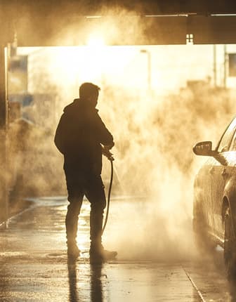 Station de lavage